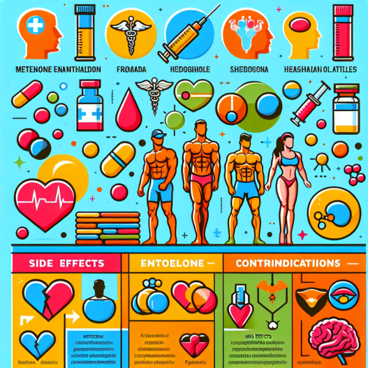Injectable metenolone enanthate: side effects and contraindications for athletes