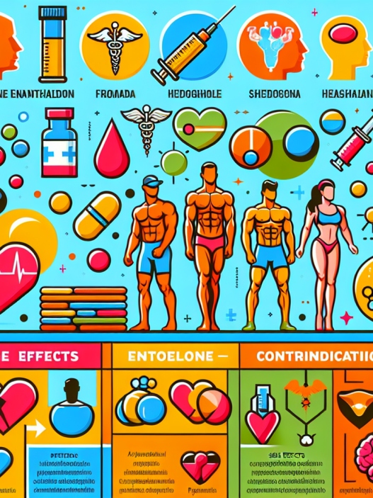 Injectable metenolone enanthate: side effects and contraindications for athletes