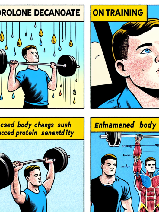 Positive effects of nandrolone decanoate on training
