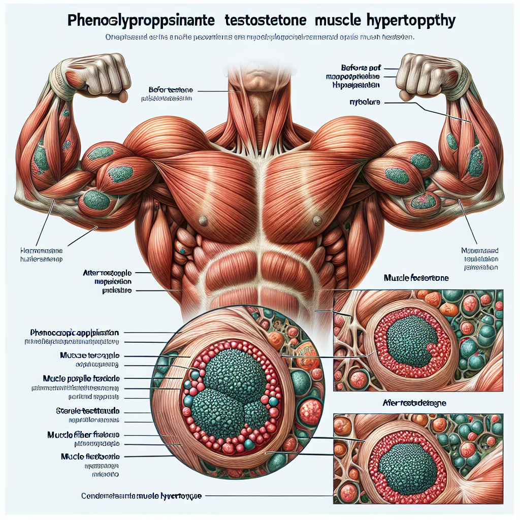 Positive effects of phenylpropionate testosterone on muscle hypertrophy