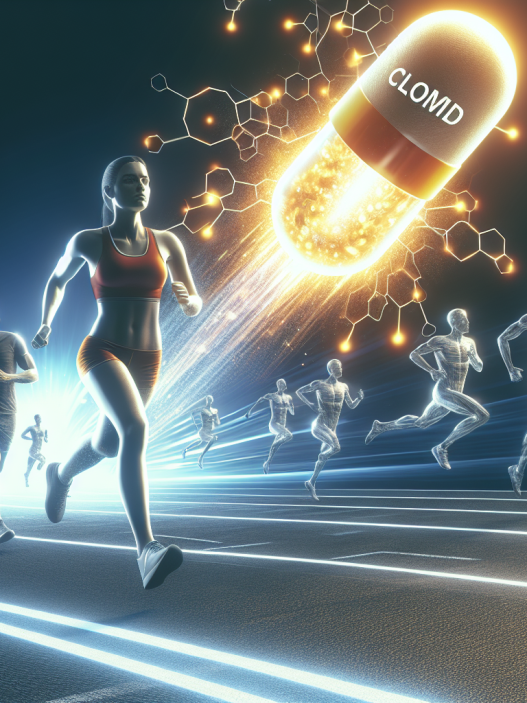 Enhancing athletic performance with clomid