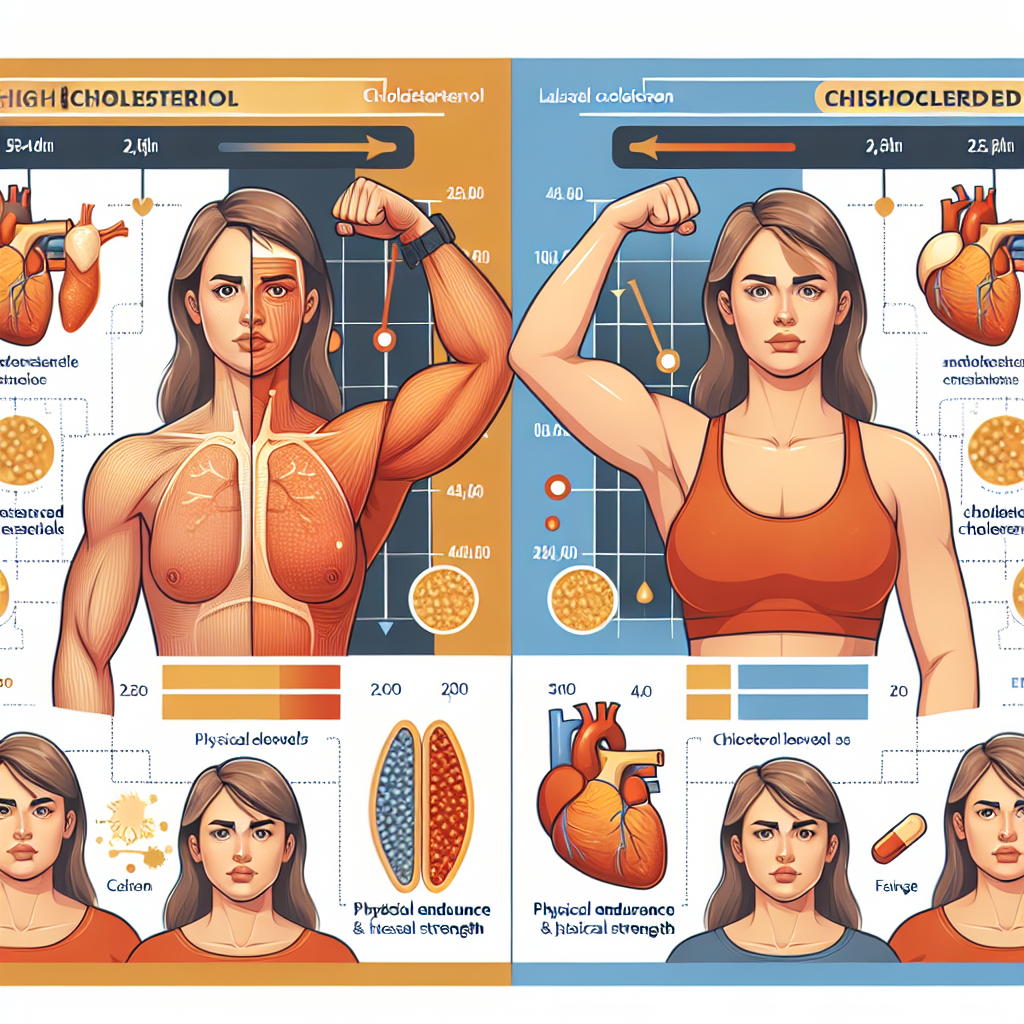 Impact of cholesterol levels on physical endurance and strength