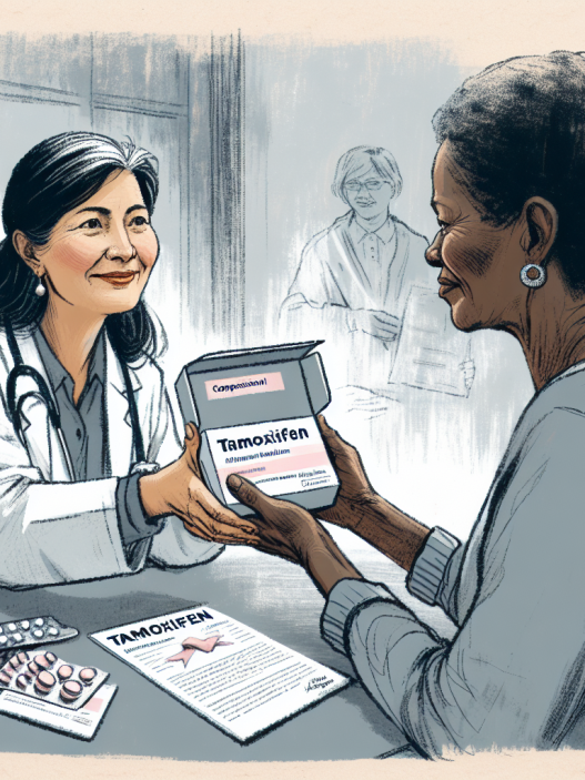 Compassionate use of tamoxifene