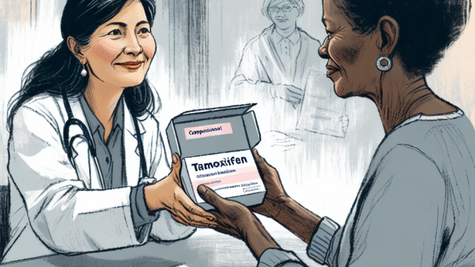 Compassionate use of tamoxifene