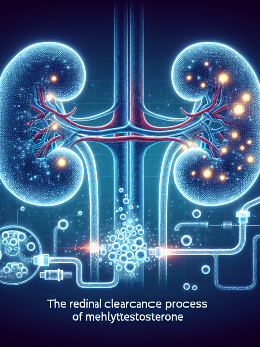 Renal clearance of methyltestosterone