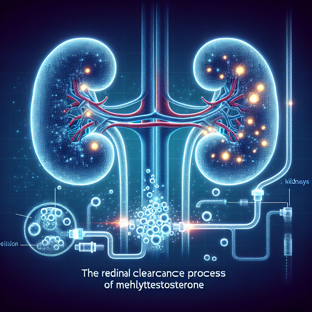 Renal clearance of methyltestosterone