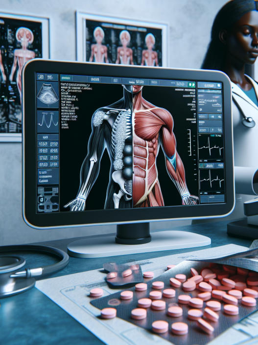 Ultrasound monitoring during drostanolone pillole therapy