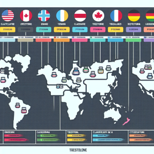 Drug scheduling of trestolone by country