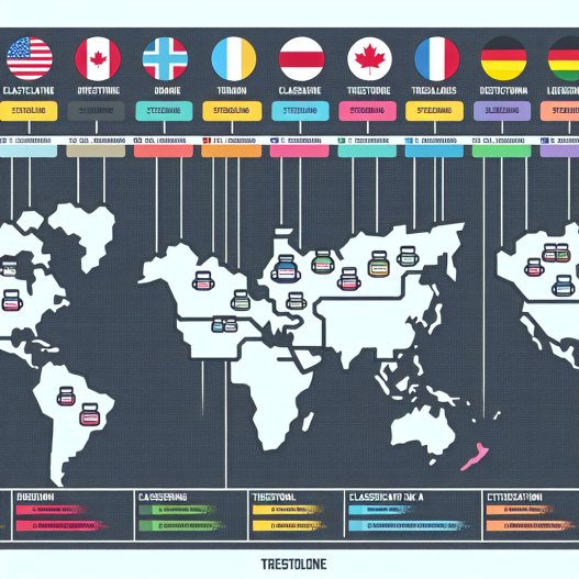 Drug scheduling of trestolone by country