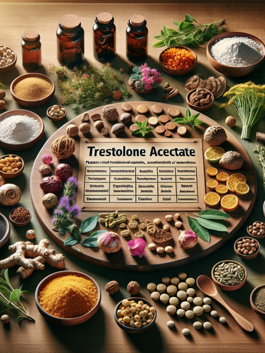 Natural alternatives to trestolone acetato