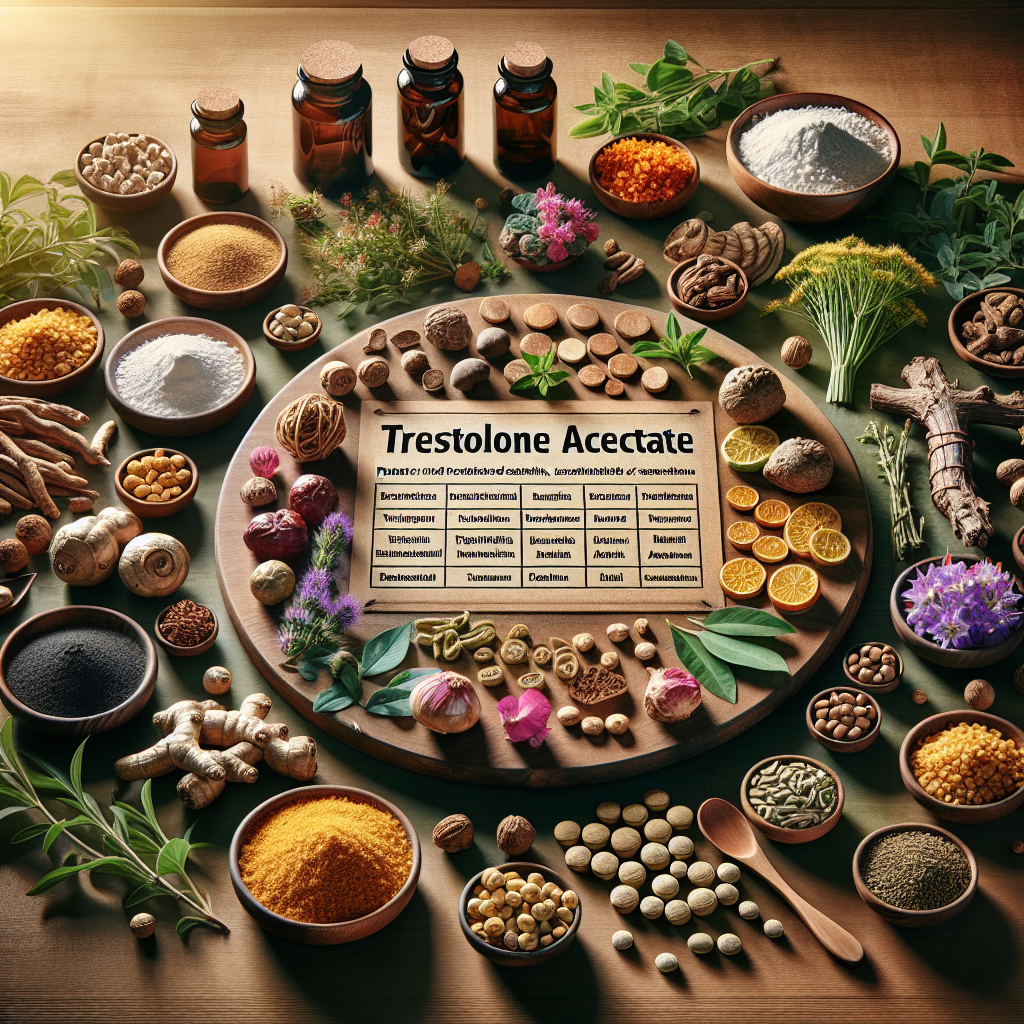 Natural alternatives to trestolone acetato