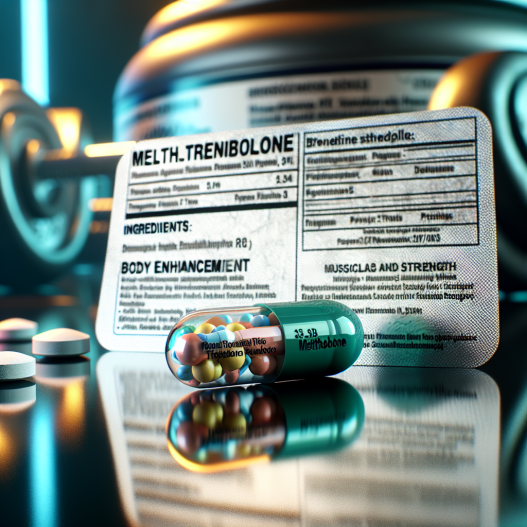 Pump enhancement with methyltrenbolone