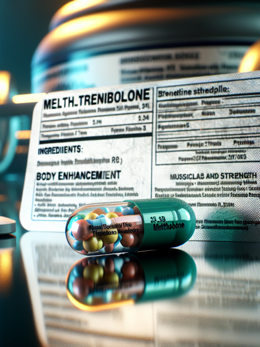 Pump enhancement with methyltrenbolone