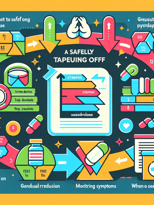 Tapering off oxandrolone: a step-by-step guide