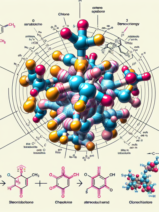 Chirality and stereochemistry of stenbolone