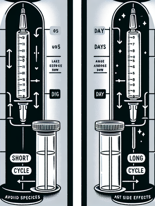 Duration of methandienone injection cycles: short vs long