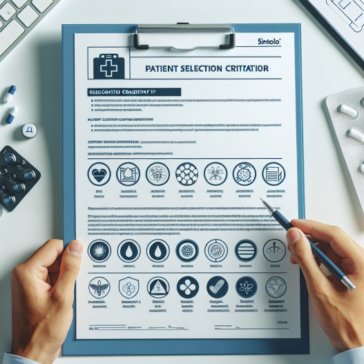 Patient selection criteria for sintol therapy
