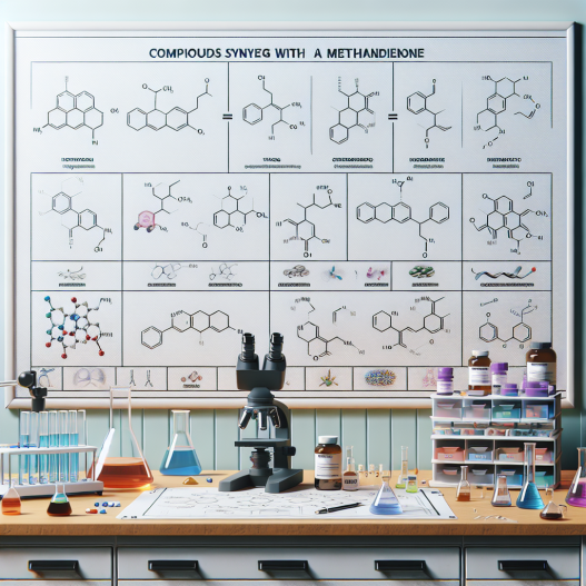 Synergistic compounds for methandienone injection